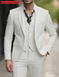 Elegante Heren Kostuum Set - Slim Fit Smoking voor Bruiloften & Formele Gelegenheden