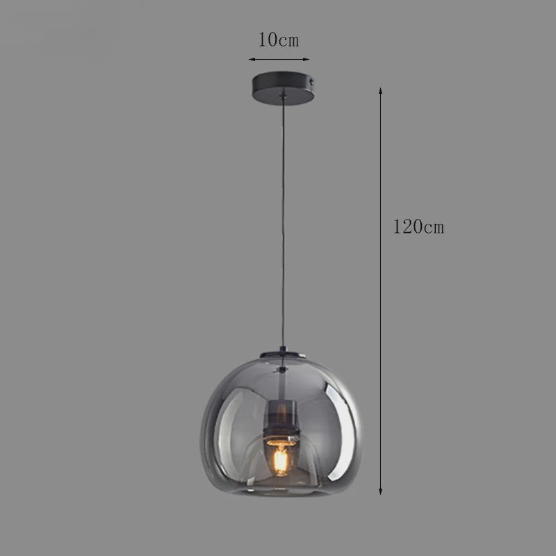 Moderne Glazen Hanglamp - Stijlvolle Plafondlamp voor Eetkamer & Interieur