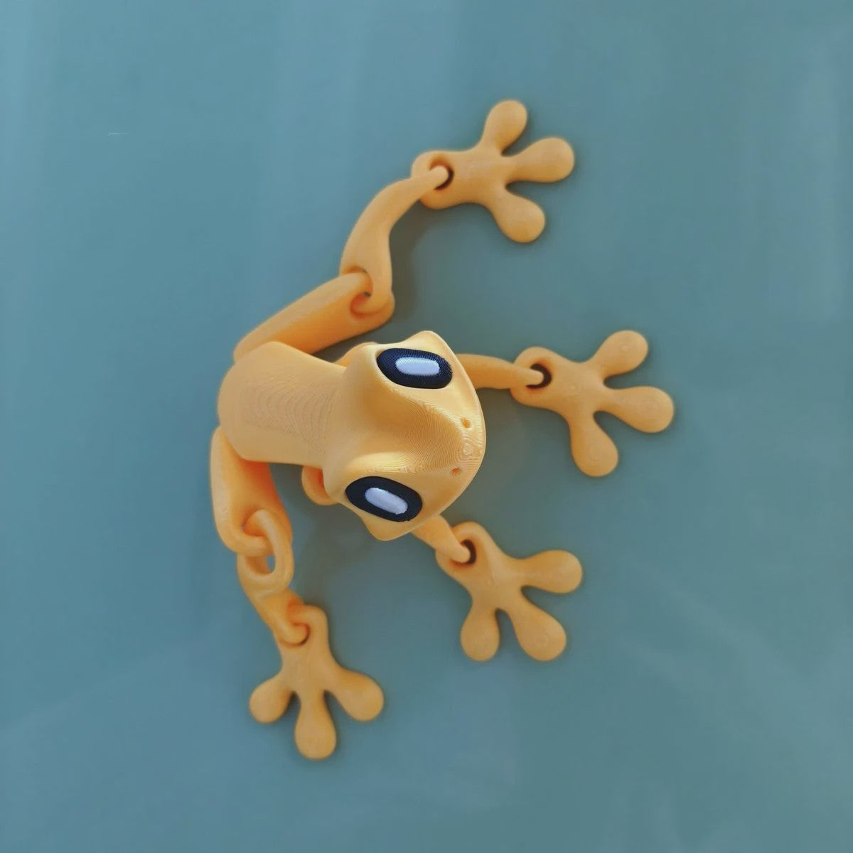 Bewegende 3D Geprinte Boomkikker - Decoratie & Bureau Speelgoed