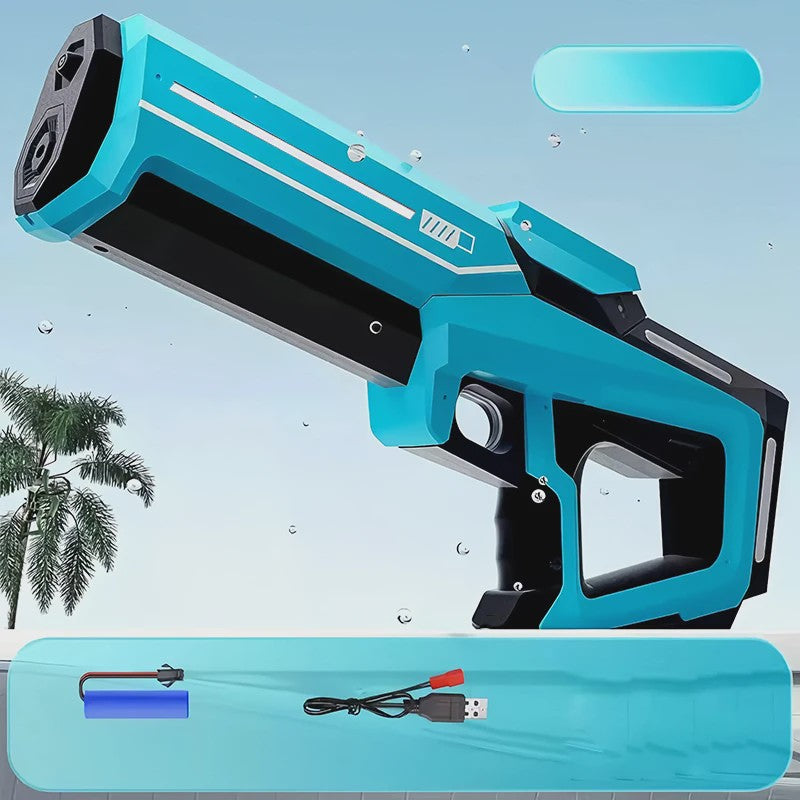 Krachtige Elektrische Waterpistool 43cm met Automatische Waterzuiging - Zomer Speelgoed voor Kinderen & Volwassenen