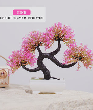 Kunst Bonsai Boom Potted Plant - Decoratieve Kunstplant voor Huis & Kantoor