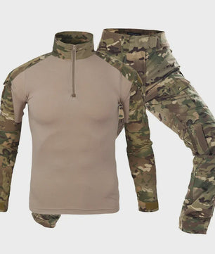 Tactisch Camouflage Uniform Set: Shirt & Broek voor Outdoor Activiteiten