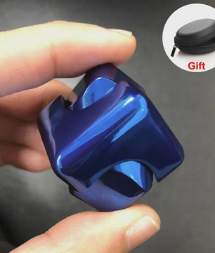 Alloy Cube Spinner Fidget Toy: Anti-Stress, Focus & Draagbaar Speelgoed