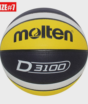 Molten BG3100 Basketbal: Officiële Maat 7, 6, 5 | PU Leer | Indoor & Outdoor Gebruik