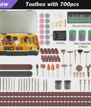 Draadloze Mini Rotary Tool: USB Oplaadbare Boor & Polijstmachine voor DIY Projecten