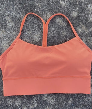 Sportieve Seamless BH Top met Y-Rug en Afneembare Pads - Comfortabel voor Yoga, Fitness & Training