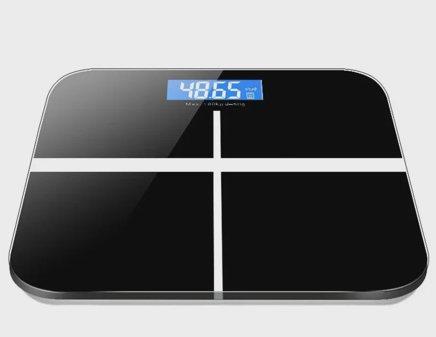 Slimme Digitale Personenweegschaal met LED Display - Precisie en Stijl voor Thuis