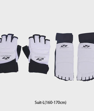 Karate & Taekwondo Handschoenen en Voetbeschermers Set - Half Vinger & Flexibel