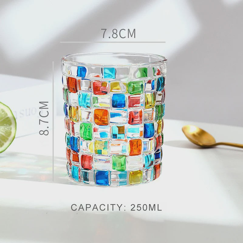 PINNY Kristallen Glas 300ML - Stained Crystal, Vintage Stijl