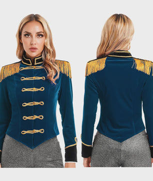 Dames Ringmaster Kostuum Jas - Circus Showman & Leeuwentemmer Cosplay