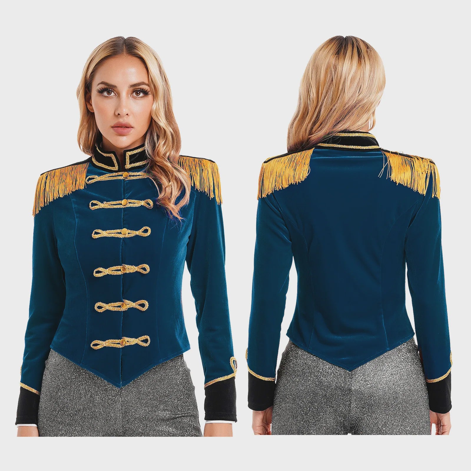 Dames Ringmaster Kostuum Jas - Circus Showman & Leeuwentemmer Cosplay