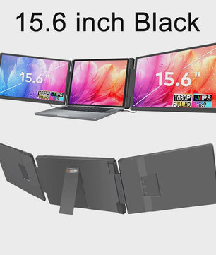 14-inch Draagbare Dual Laptop Monitor - Full HD Uitbreidbaar Scherm voor Productiviteit