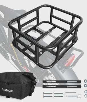 Ruime Fietsmand Achter - Grote Fietsmand voor Bagagedrager & E-Bike - Waterdicht & Duurzaam