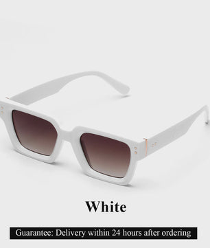Luxe Designer Zonnebril Heren - Vierkant Model met UV400 Bescherming