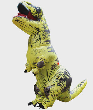 Opblaasbaar T-Rex Dinosaurus Kostuum voor Volwassenen - Perfect voor Feestjes en Halloween