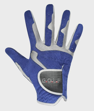 GVOVLVF Golfhandschoen Heren - Verbeterde Grip, Ademend & Comfortabel - Blauw/Wit