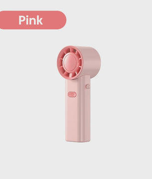 Draagbare Mini Ventilator met Nekkoord - Opvouwbaar, USB Oplaadbaar, 3 Snelheden