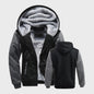 Warme Heren Winterjas met Fleece Voering en Capuchon - Casual Sportief Buitenjack