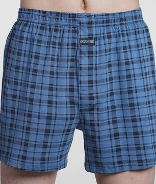 Herens Boxer Shorts van Puur Katoen - Comfortabel & Ruim - Geruit & Effen - Plus Size M-3XL