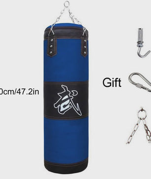 Zware Bokszak met Ketting en Ophanghaak - Ideaal voor Fitness, MMA, Kickboksen