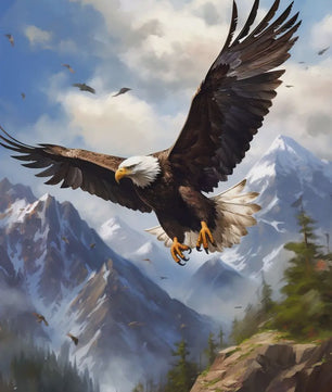 Canvas Posters: Majestueuze Wilde Dieren & Berglandschappen voor aan de Muur