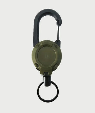 Intrekbare Sleutelhanger met Karabijnhaak - Heavy Duty Clip voor Tassen & Outdoor