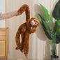 Lange Arm Aap, Luiaard, Orang-oetan & Lemur Pluche Speelgoed - Hangend Knuffel (50/70cm)