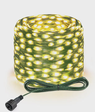 Waterdichte LED Kerstverlichting met Groen Draad - 50M/100M - 24V - Feestelijke Decoratie voor Buiten & Binnen