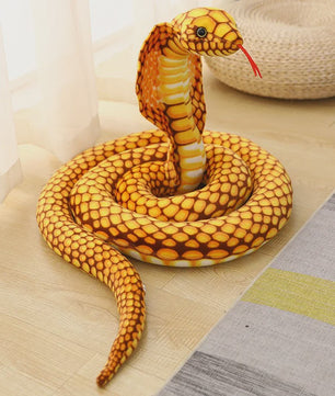 Pluche Cobra Slang Knuffel - Verkrijgbaar in 80, 170 & 240cm