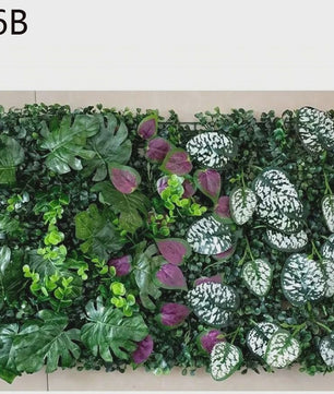 Kunsthagen Groenwand Paneel - Faux Jungle Decoratie voor Tuin, Balkon & Feesten (40x60cm)