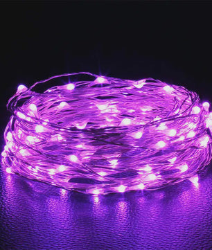 Sfeervolle LED-lichtslinger op Batterijen - Koperdraad, 1-10 Meter