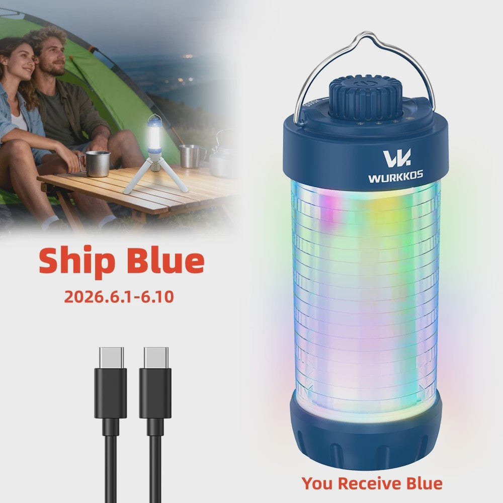 Wurkkos CL01 Camping Lantaarn - 550LM Powerbank, Magnetisch, Waterdicht IP66