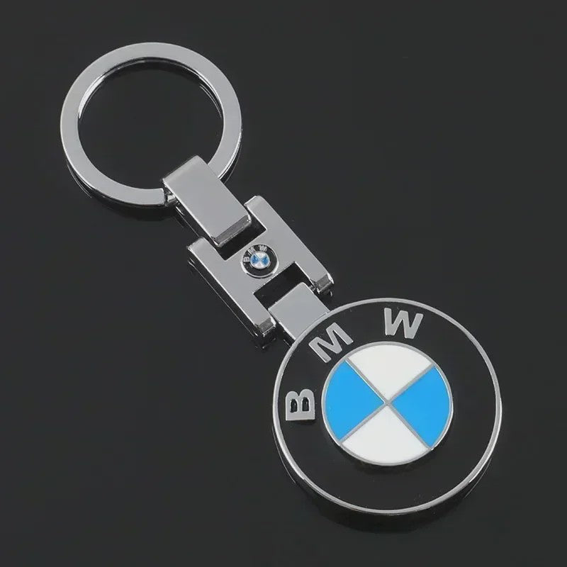 Exclusieve Metalen Autosleutelhanger met Nissan of BMW Logo - Stijlvolle Sleutelhanger Accessoire