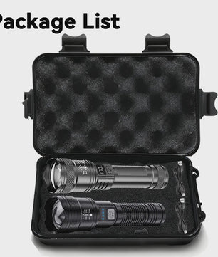 Krachtige LED Zaklamp 2000LM met USB Opladen & Batterij Indicator - Ideaal voor Camping & Noodgevallen