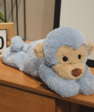 Kawaii Aap Knuffel 40cm - Schattige Pluche Speelgoed Pop voor Kinderen, Perfect Festival Cadeau