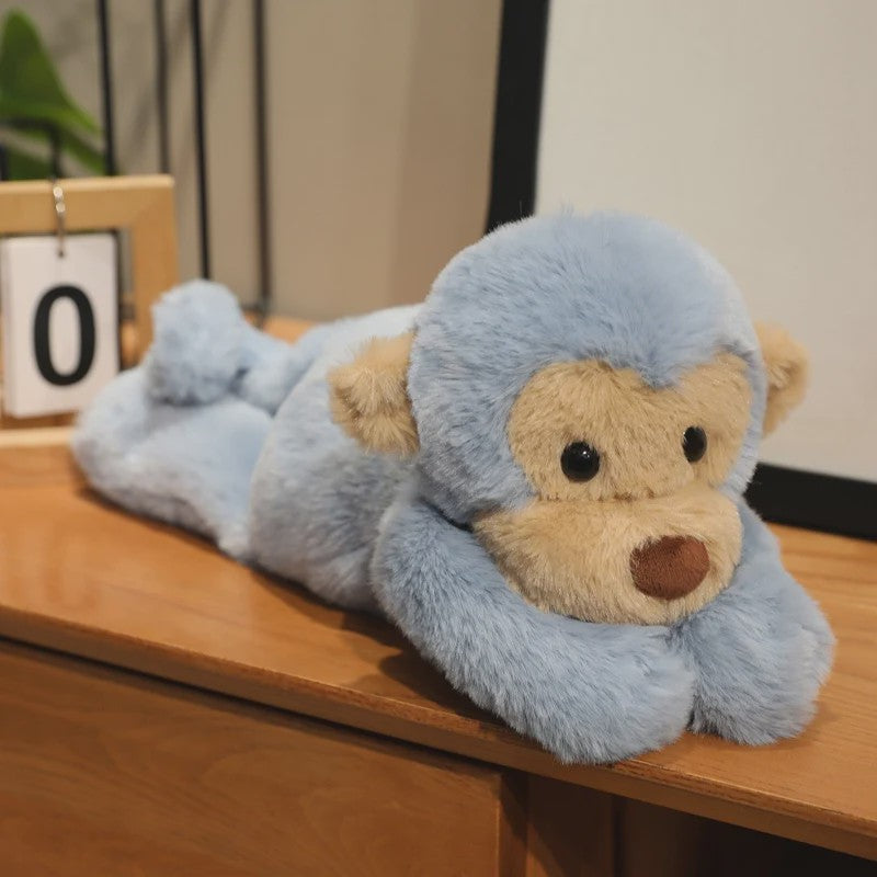 Kawaii Aap Knuffel 40cm - Schattige Pluche Speelgoed Pop voor Kinderen, Perfect Festival Cadeau