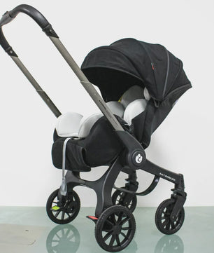4-in-1 Baby Kinderwagen met Autostoel - Multifunctioneel en Inklapbaar
