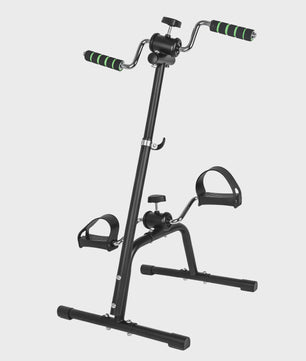 Compacte Hometrainer Fiets voor Benen en Armen - Verstelbare Weerstand - Ideaal voor Senioren en Zittend Gebruik