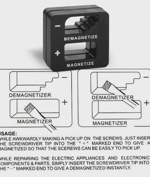 2-in-1 Magnetiseer & Demagnetiseer Tool voor Schroevendraaiers