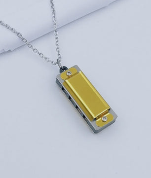 Mini Harmonica Ketting - 8 Tonen Muzikaal Sieraad