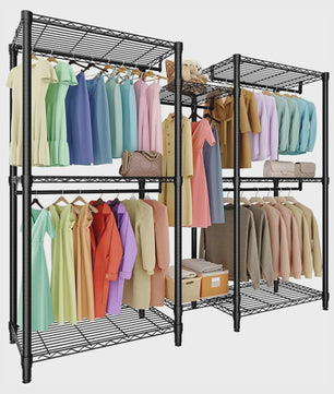 Robuuste Kledingrek & Garderobe Organizer - Verstelbaar en Modulair