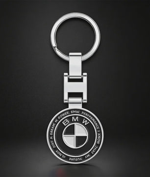 Metalen 3D BMW Autosleutelhanger Ring met Embleem - Auto Accessoires