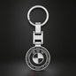 Metalen 3D BMW Autosleutelhanger Ring met Embleem - Auto Accessoires