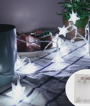 LED Sterren Lichtsnoer - Sfeervolle Verlichting voor Binnen & Buiten