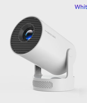 Magcubic HY300 Pro+ Draagbare Projector: 8000 Lumens, Android 14, WiFi 6, 8K Support