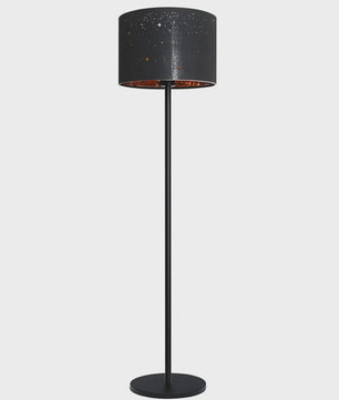 Moderne Sterren Design Vloerlamp - Zwart/Goud - 144cm - E27 Fitting