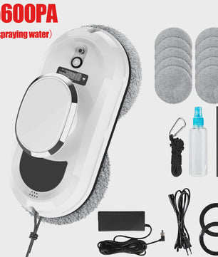 Intelligente Ramenwisser Robot met Krachtige 5600PA Zuigkracht - Automatisch, Anti-Drop, Afstandsbediend