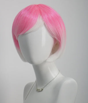 Stijlvolle Gradient Bob Pruik met Pony - Synthetisch Haar voor Cosplay & Feest