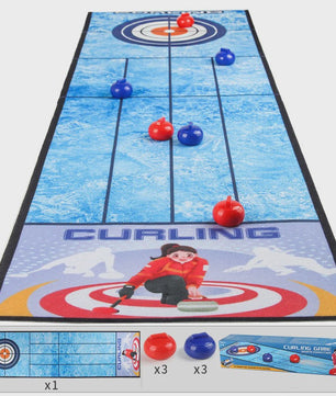 Interactieve Spelmat: Bowling, Curling & Voetbal - Plezier voor het Hele Gezin!