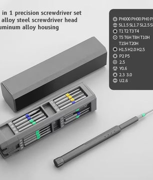 Precisie Schroevendraaierset 32/43/46-in-1: Magnetisch, Multifunctioneel Reparatiegereedschap